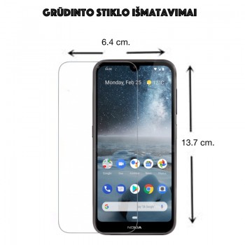 Apsauginis stikliukas telefonui (NOKIA 4.2) Apsauginis stikliukas telefonui (NOKIA 4.2)